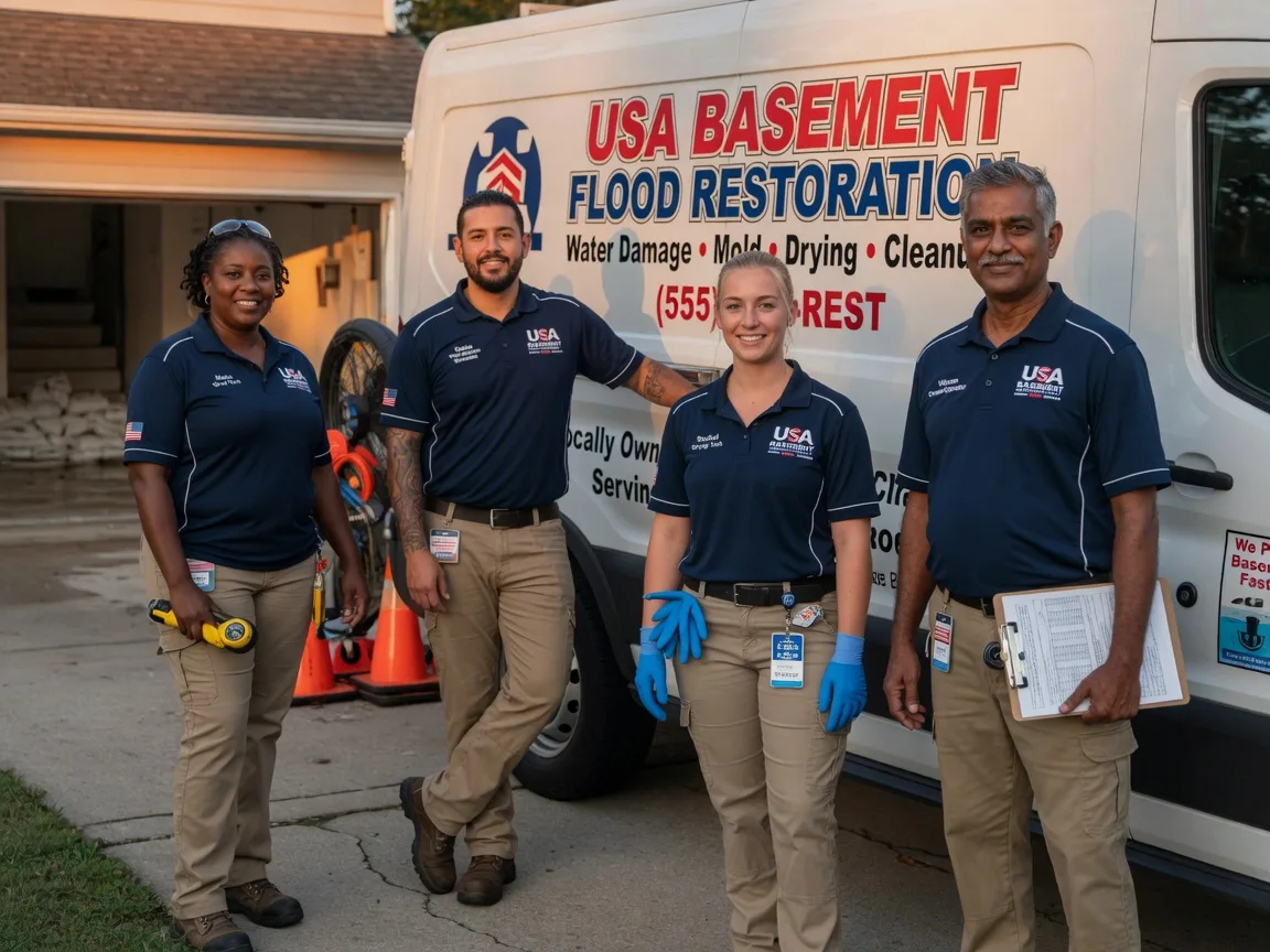 Basement Flood Cleanup company in Mckees Rocks, PA