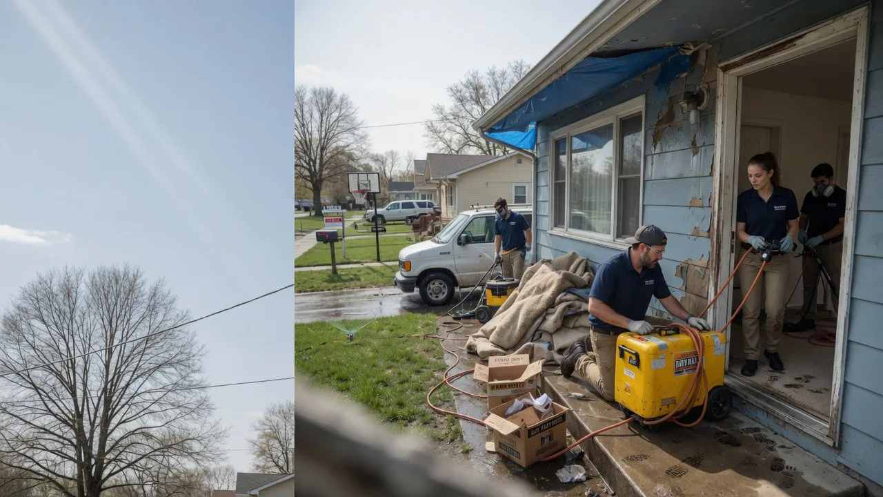 Basement Flood Cleanup in Mckees Rocks, PA near me